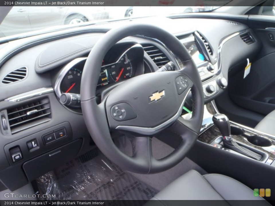 Jet Black/Dark Titanium Interior Dashboard for the 2014 Chevrolet Impala LT #81545988