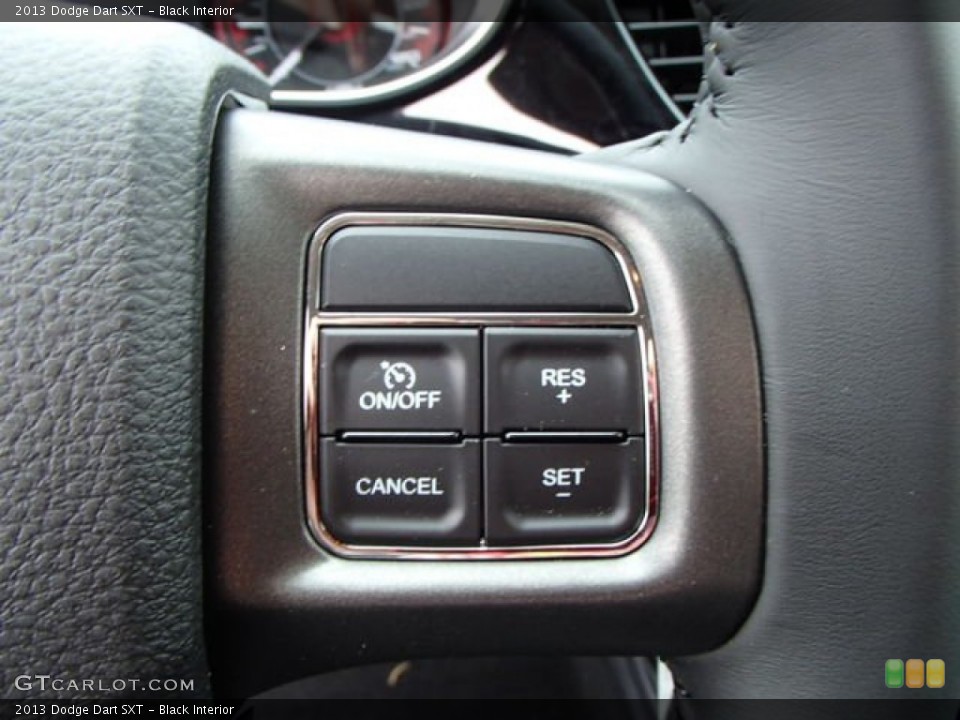 Black Interior Controls for the 2013 Dodge Dart SXT #81546033