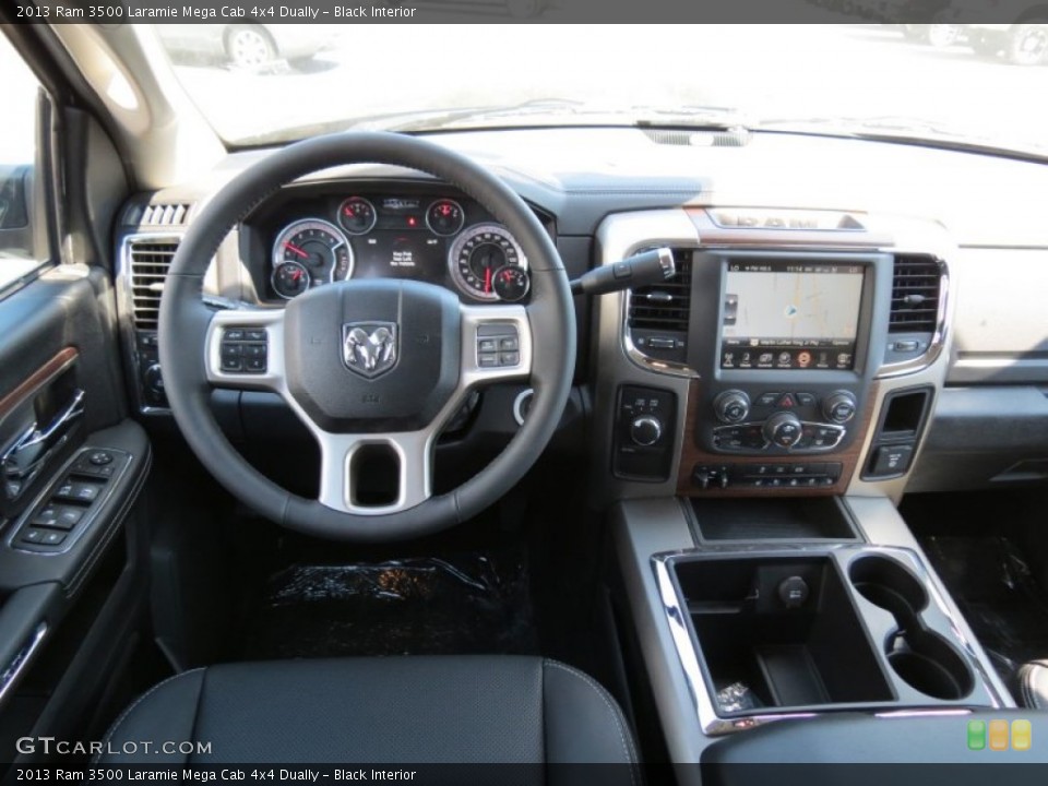 Black Interior Dashboard for the 2013 Ram 3500 Laramie Mega Cab 4x4 Dually #81546387
