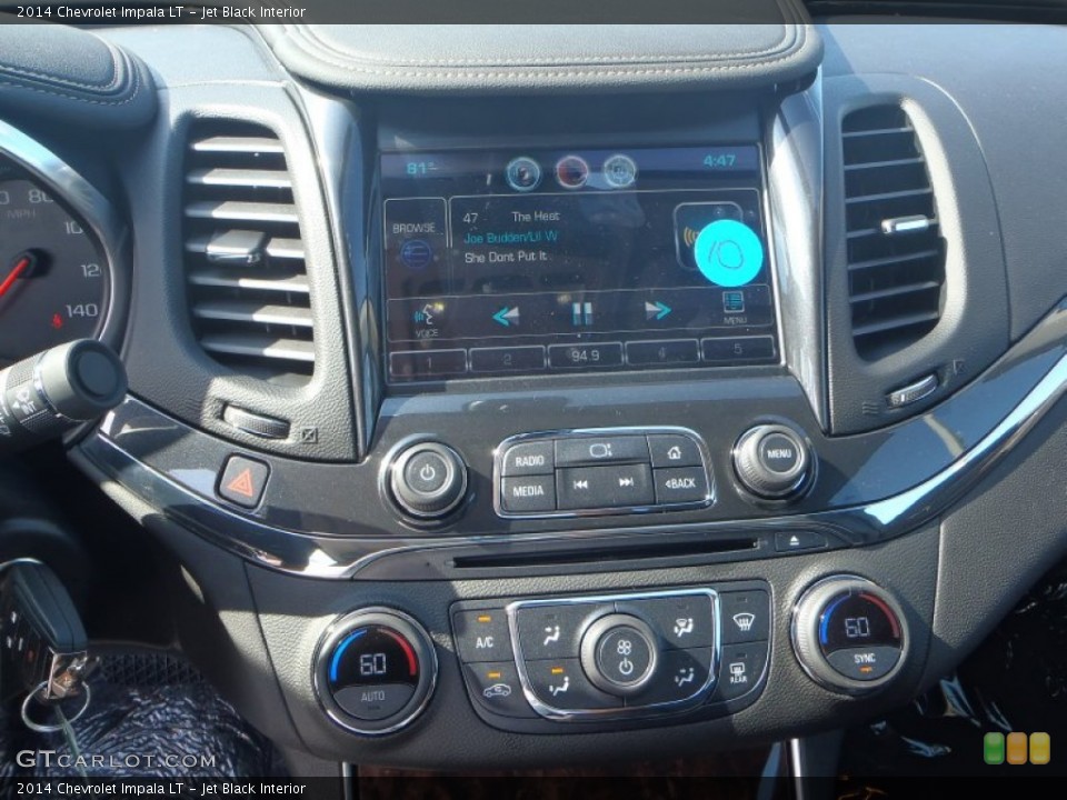 Jet Black Interior Controls for the 2014 Chevrolet Impala LT #81546708