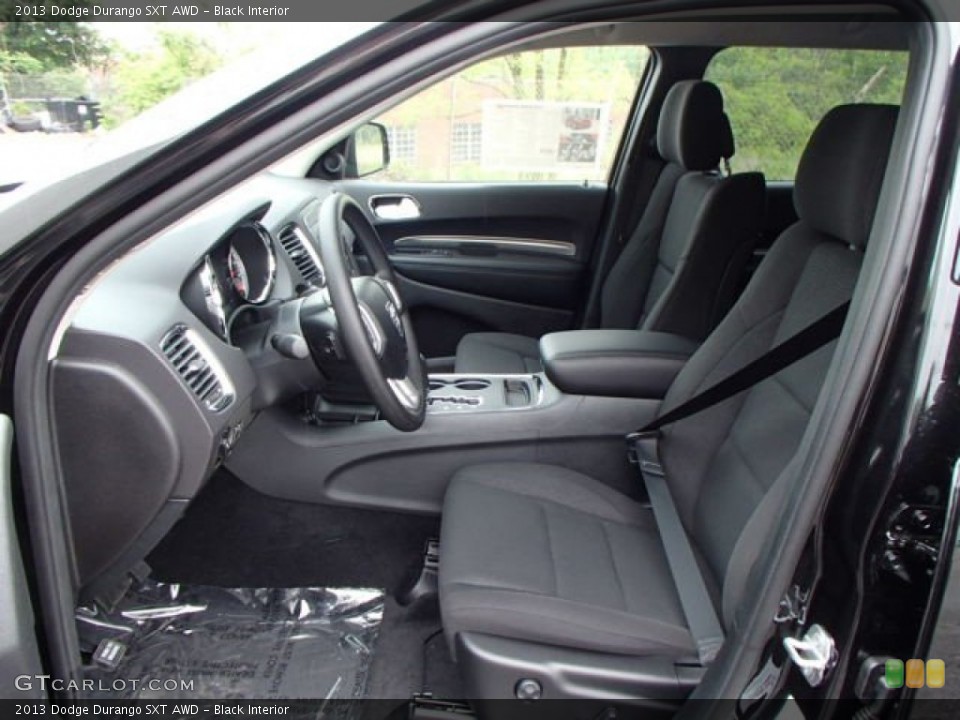 Black Interior Photo for the 2013 Dodge Durango SXT AWD #81546735