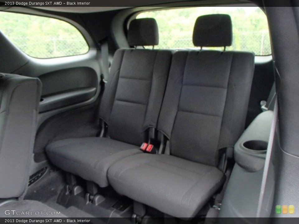 Black Interior Rear Seat for the 2013 Dodge Durango SXT AWD #81546774