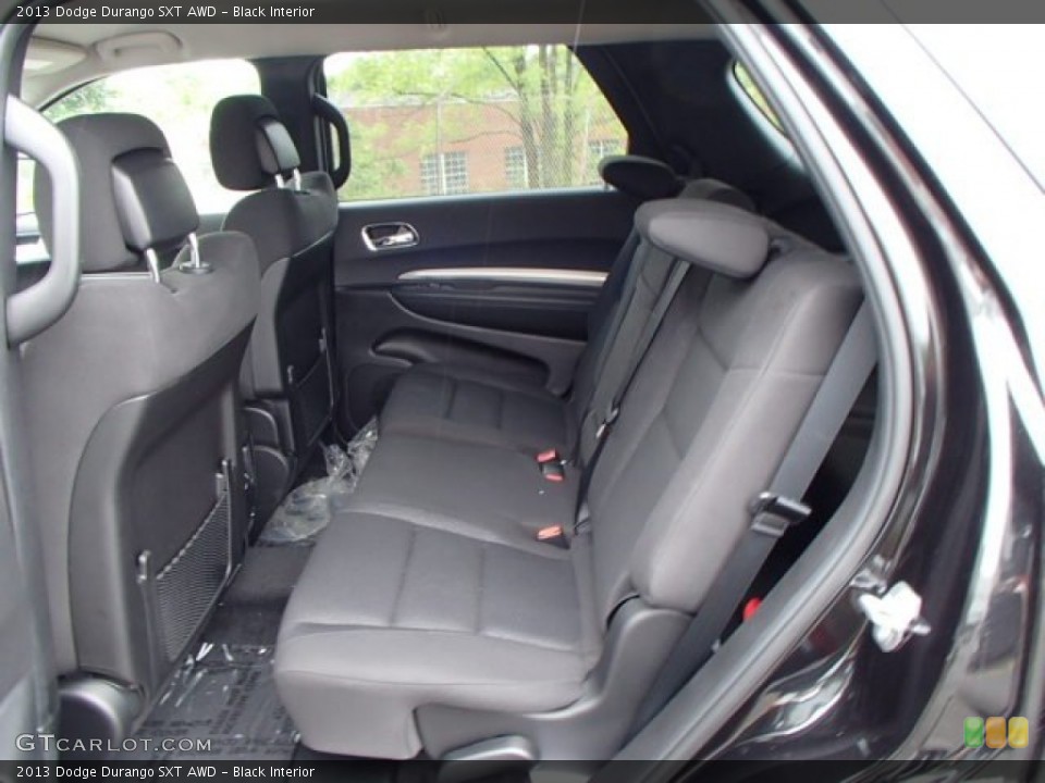 Black Interior Rear Seat for the 2013 Dodge Durango SXT AWD #81546790
