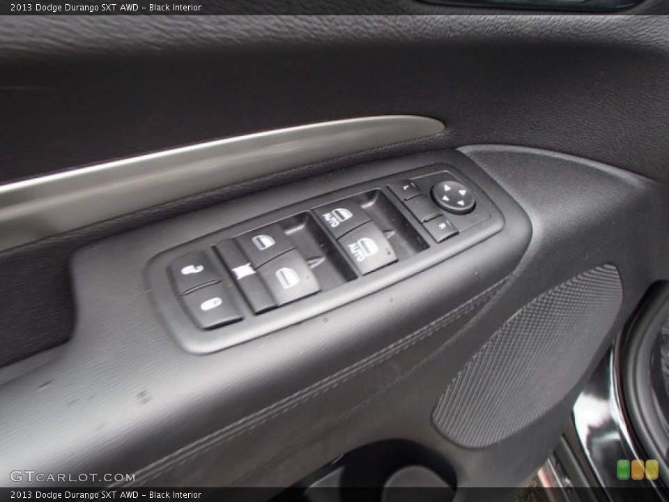 Black Interior Controls for the 2013 Dodge Durango SXT AWD #81546837
