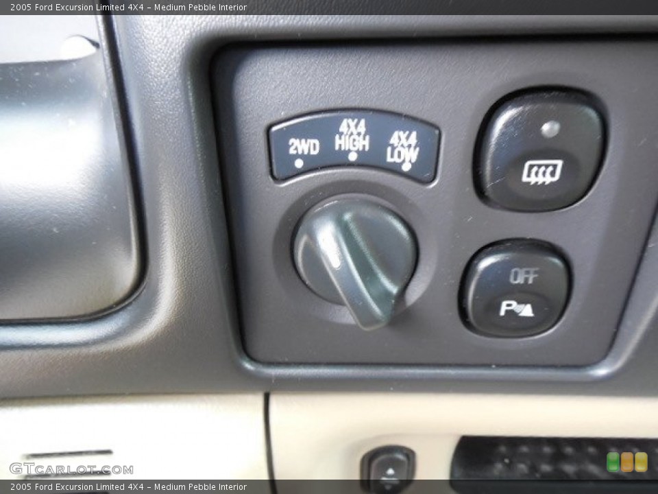 Medium Pebble Interior Controls for the 2005 Ford Excursion Limited 4X4 #81547298