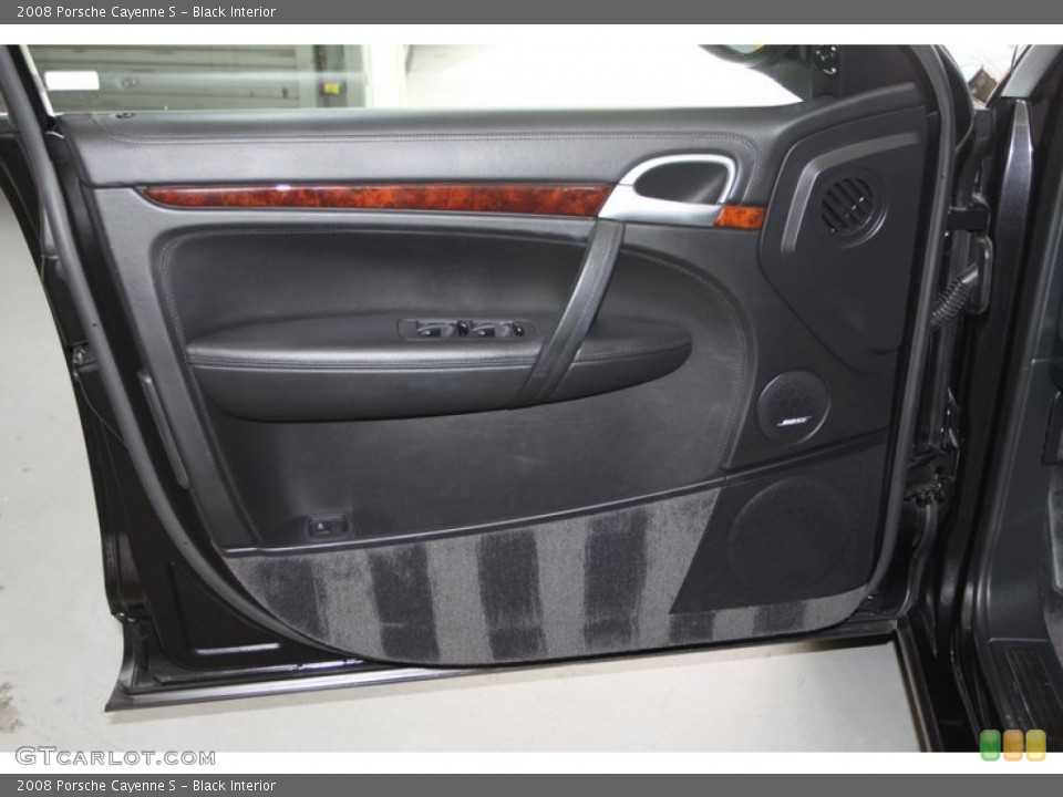 Black Interior Door Panel for the 2008 Porsche Cayenne S #81547602