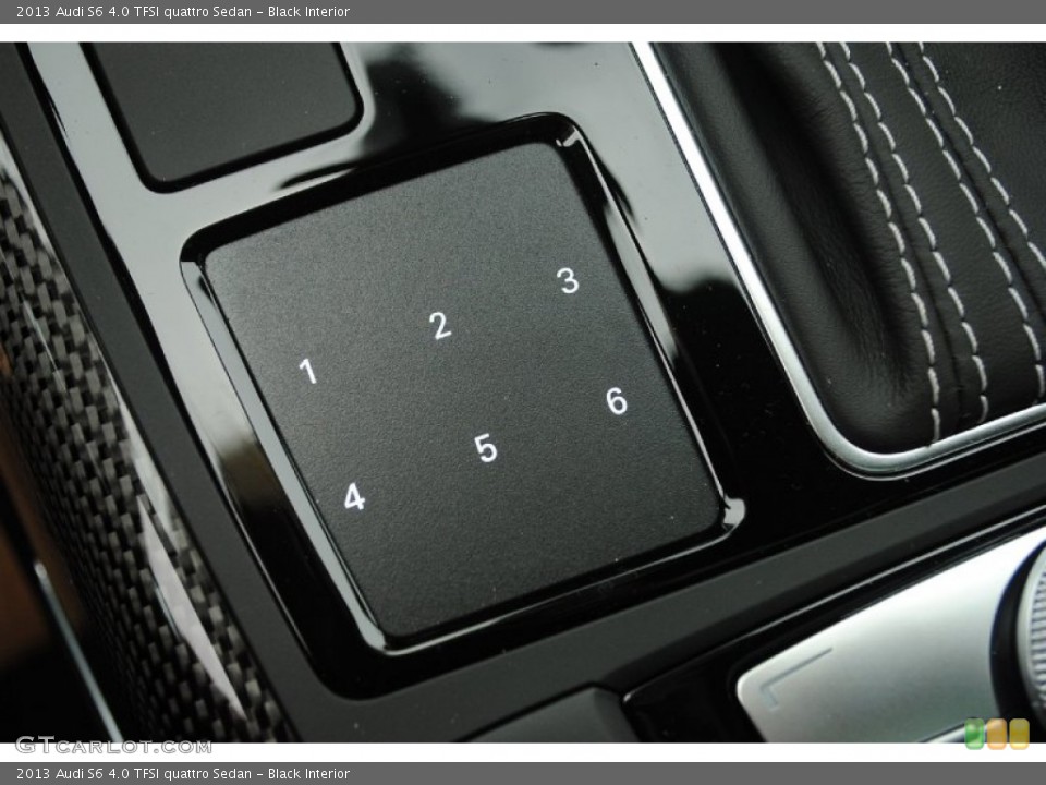 Black Interior Controls for the 2013 Audi S6 4.0 TFSI quattro Sedan #81547923