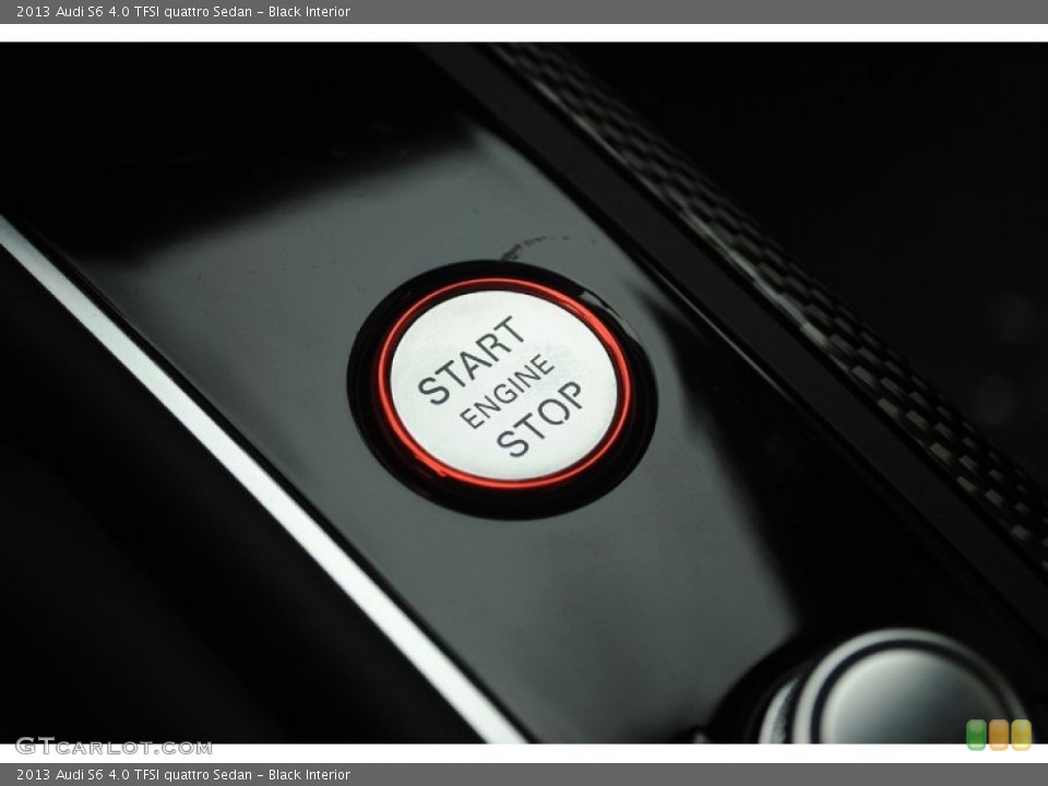 Black Interior Controls for the 2013 Audi S6 4.0 TFSI quattro Sedan #81547966