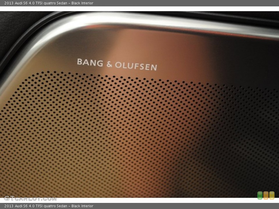 Black Interior Audio System for the 2013 Audi S6 4.0 TFSI quattro Sedan #81548032