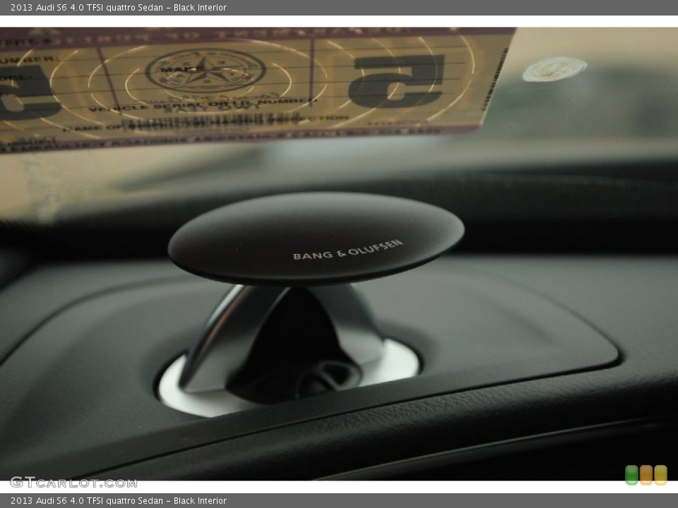 Black Interior Audio System for the 2013 Audi S6 4.0 TFSI quattro Sedan #81548048