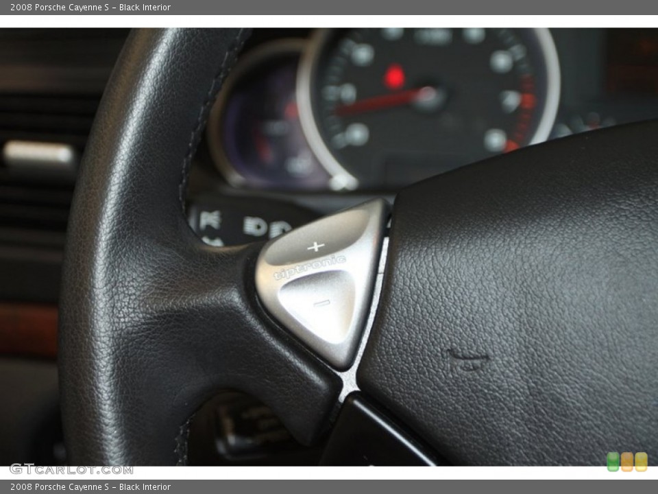 Black Interior Controls for the 2008 Porsche Cayenne S #81548172