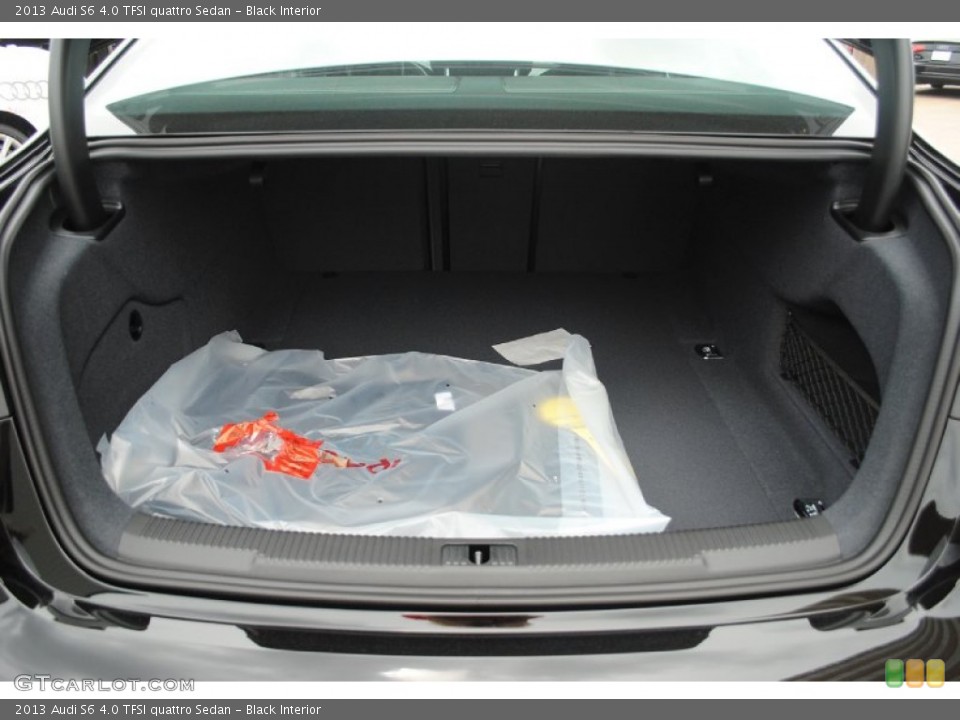 Black Interior Trunk for the 2013 Audi S6 4.0 TFSI quattro Sedan #81548221