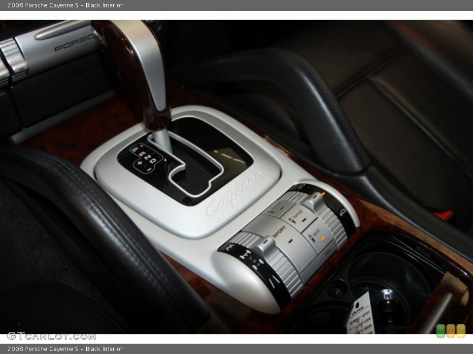 Black Interior Transmission for the 2008 Porsche Cayenne S #81548283