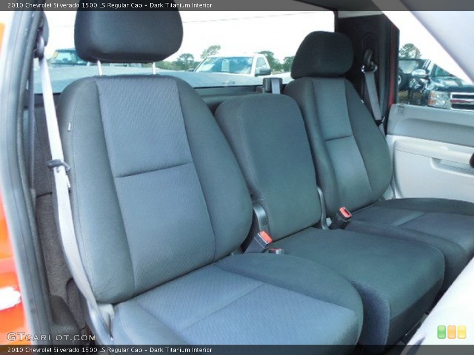 Dark Titanium Interior Front Seat for the 2010 Chevrolet Silverado 1500 LS Regular Cab #81548320