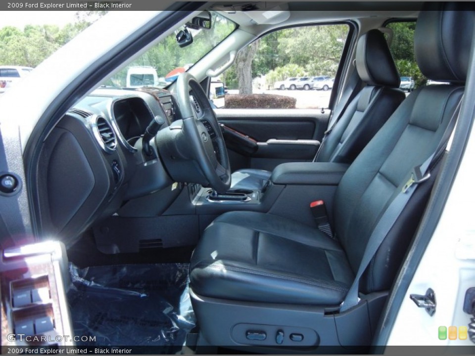 Black Interior Photo for the 2009 Ford Explorer Limited #81549378