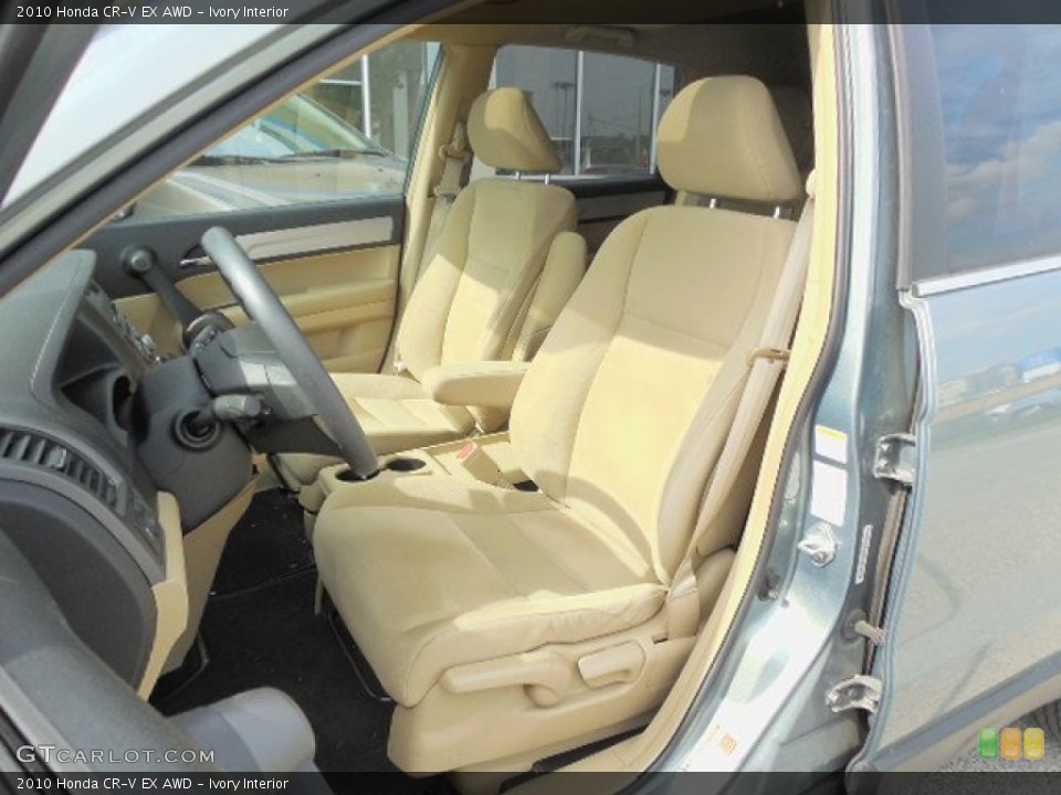 Ivory Interior Photo for the 2010 Honda CR-V EX AWD #81549954