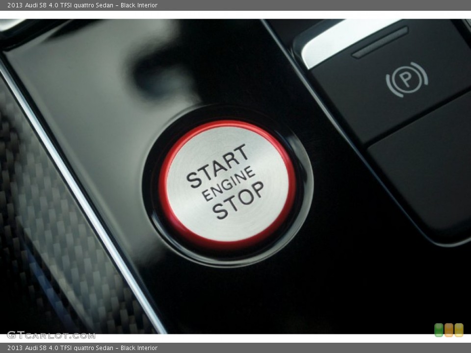 Black Interior Controls for the 2013 Audi S8 4.0 TFSI quattro Sedan #81551451