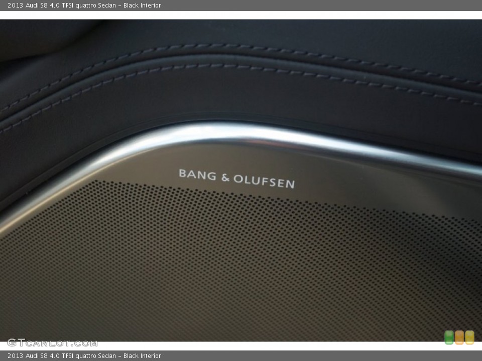 Black Interior Audio System for the 2013 Audi S8 4.0 TFSI quattro Sedan #81551500