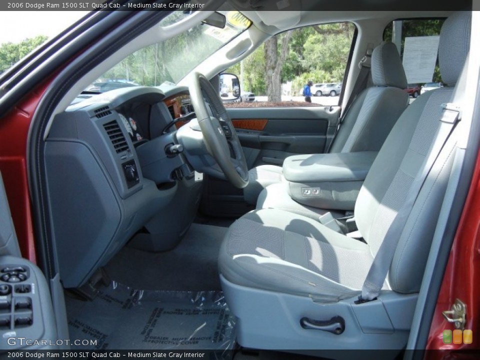 Medium Slate Gray Interior Photo for the 2006 Dodge Ram 1500 SLT Quad Cab #81551586