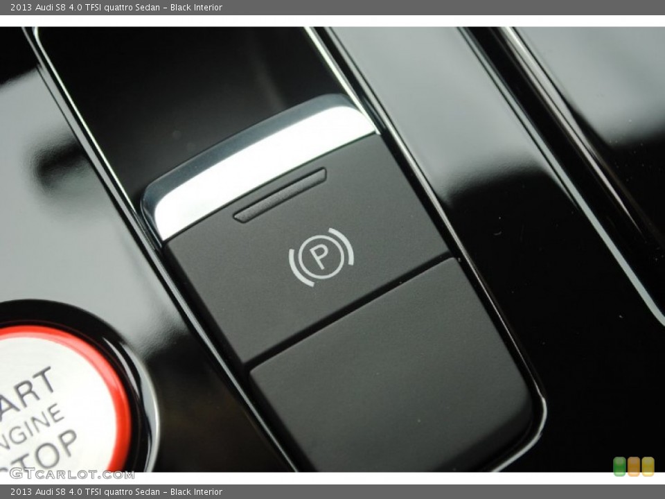 Black Interior Controls for the 2013 Audi S8 4.0 TFSI quattro Sedan #81552803