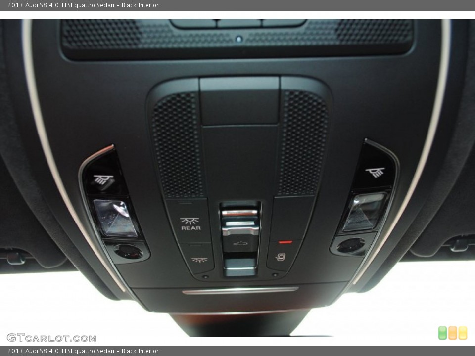 Black Interior Controls for the 2013 Audi S8 4.0 TFSI quattro Sedan #81552939