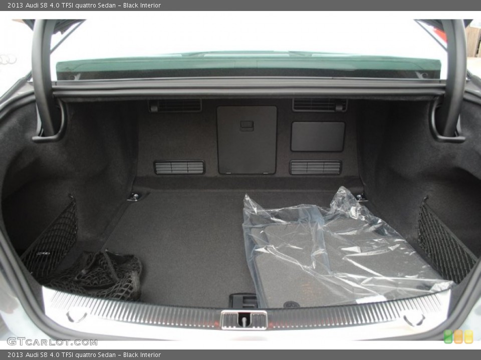 Black Interior Trunk for the 2013 Audi S8 4.0 TFSI quattro Sedan #81553221