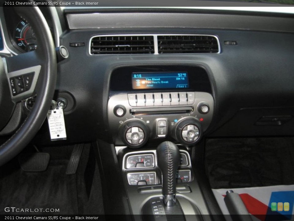 Black Interior Controls for the 2011 Chevrolet Camaro SS/RS Coupe #81553395