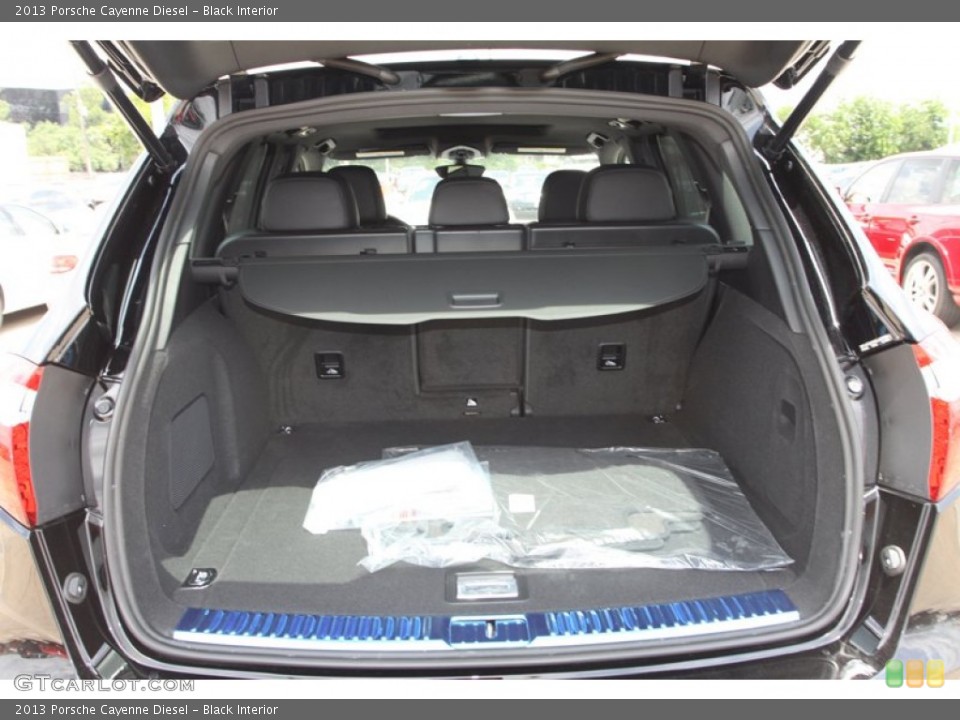 Black Interior Trunk for the 2013 Porsche Cayenne Diesel #81554004