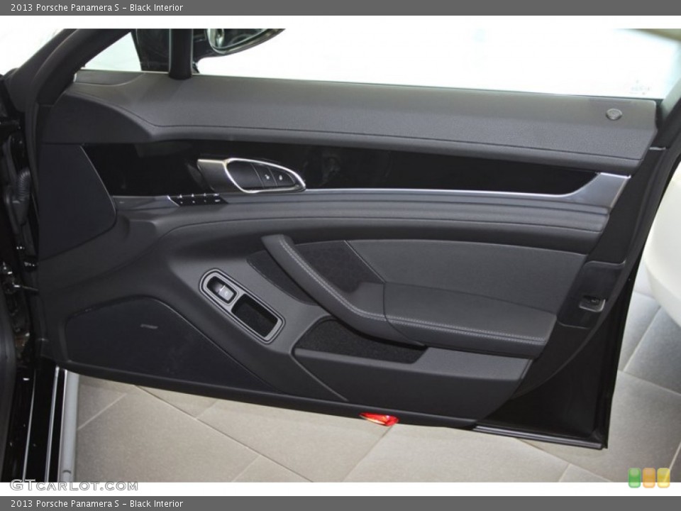 Black Interior Door Panel for the 2013 Porsche Panamera S #81554299