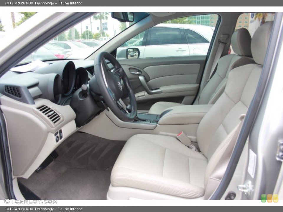 Taupe Interior Photo for the 2012 Acura RDX Technology #81554510