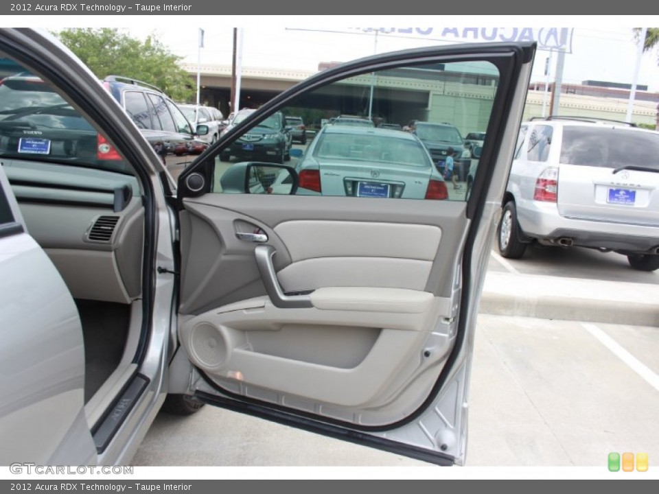 Taupe Interior Door Panel for the 2012 Acura RDX Technology #81554625