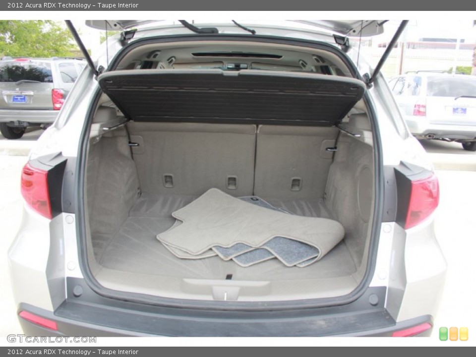 Taupe Interior Trunk for the 2012 Acura RDX Technology #81554731