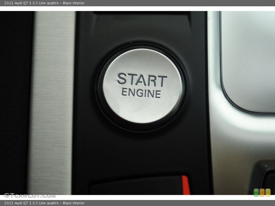 Black Interior Controls for the 2013 Audi Q7 3.0 S Line quattro #81554967