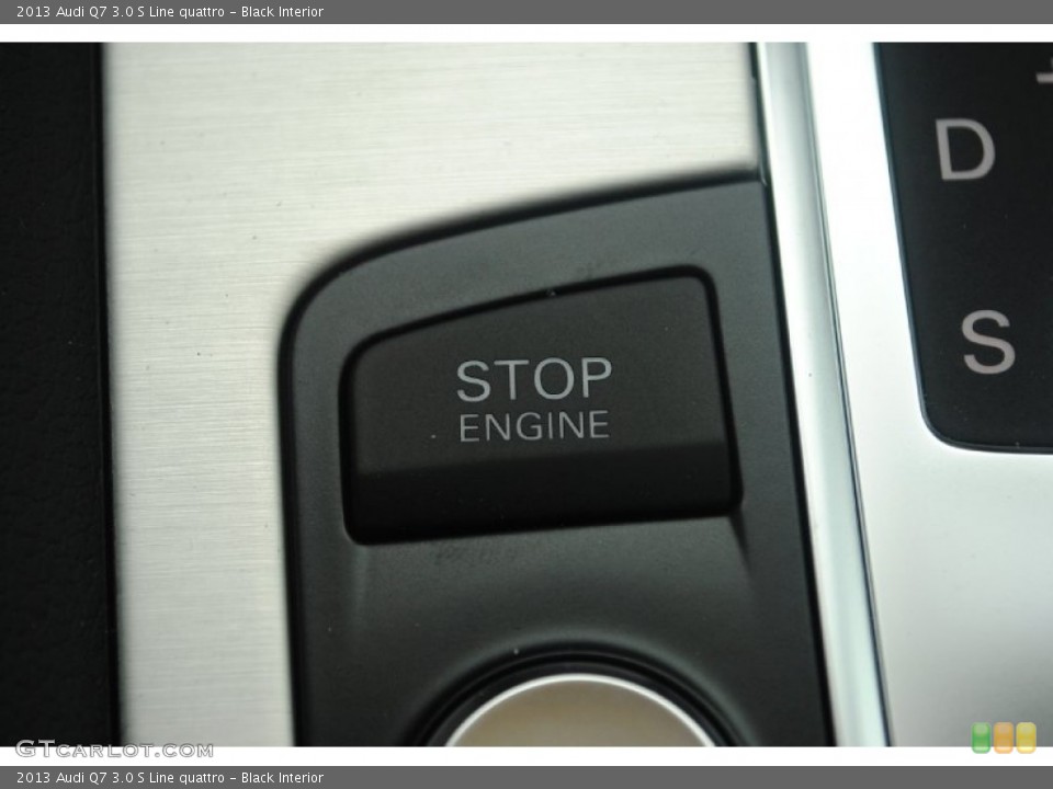 Black Interior Controls for the 2013 Audi Q7 3.0 S Line quattro #81554991