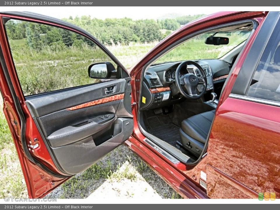 Off Black Interior Door Panel for the 2012 Subaru Legacy 2.5i Limited #81555033