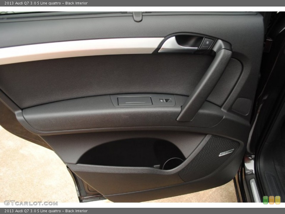 Black Interior Door Panel for the 2013 Audi Q7 3.0 S Line quattro #81555039