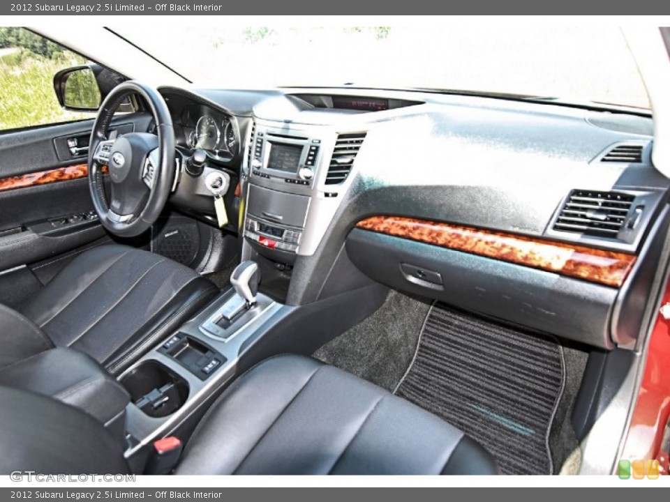 Off Black Interior Dashboard for the 2012 Subaru Legacy 2.5i Limited #81555087