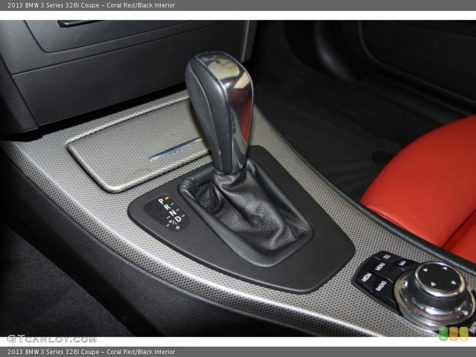 Coral Red/Black Interior Transmission for the 2013 BMW 3 Series 328i Coupe #81555205