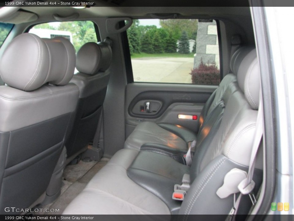 Stone Gray Interior Rear Seat for the 1999 GMC Yukon Denali 4x4 #81555680