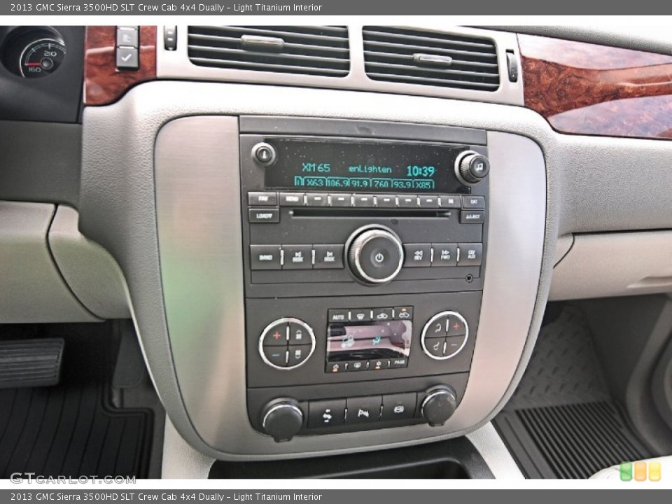 Light Titanium Interior Controls for the 2013 GMC Sierra 3500HD SLT Crew Cab 4x4 Dually #81555960