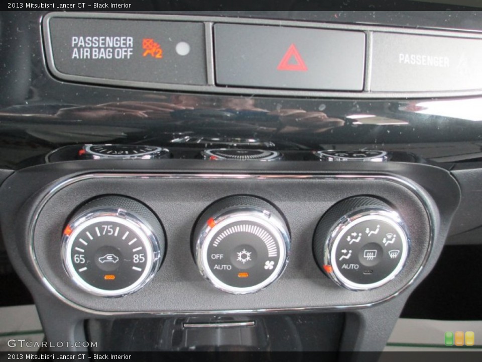 Black Interior Controls for the 2013 Mitsubishi Lancer GT #81555990