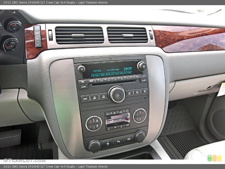 Light Titanium Interior Controls for the 2013 GMC Sierra 3500HD SLT Crew Cab 4x4 Dually #81556004