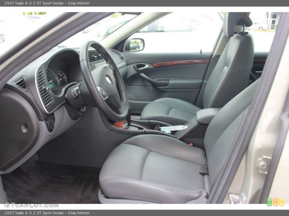Gray Interior Photo for the 2007 Saab 9-3 2.0T Sport Sedan #81556026