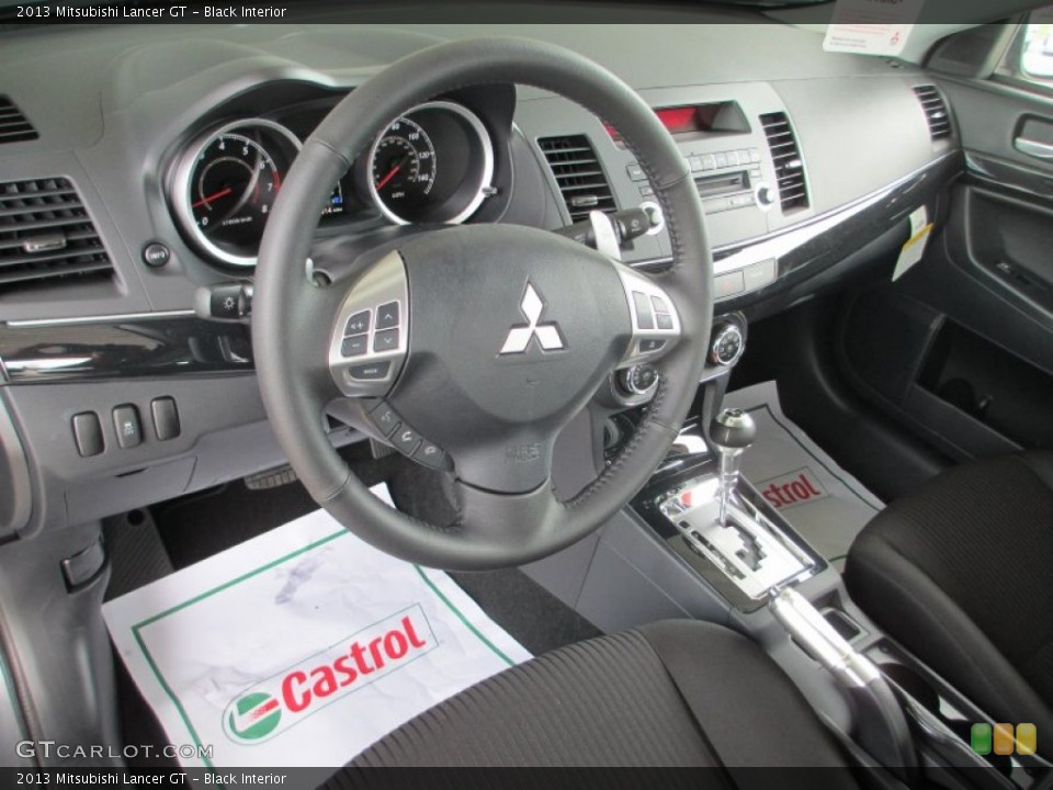 Black Interior Dashboard for the 2013 Mitsubishi Lancer GT #81556053