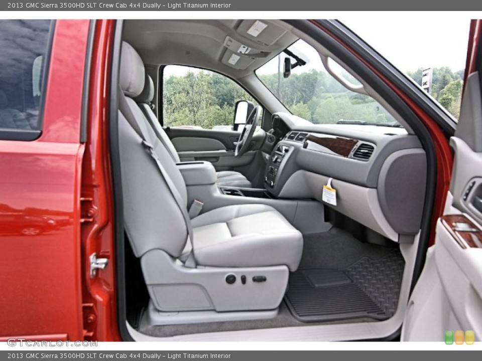 Light Titanium Interior Front Seat for the 2013 GMC Sierra 3500HD SLT Crew Cab 4x4 Dually #81556072