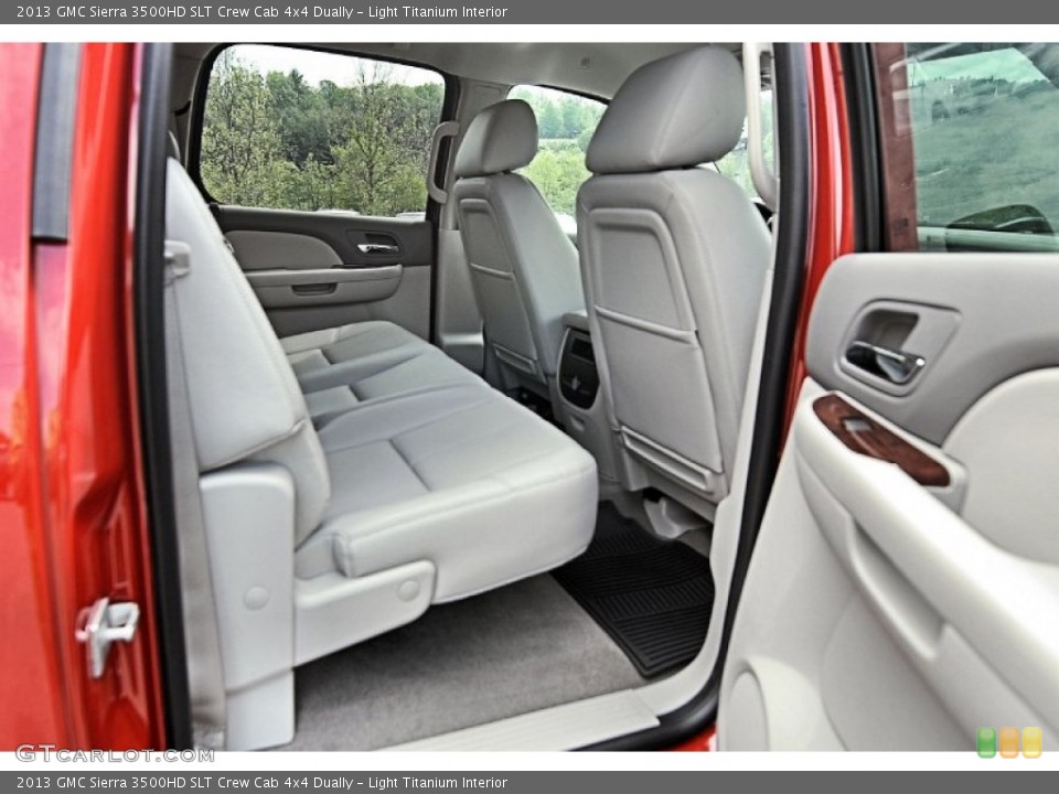 Light Titanium Interior Rear Seat for the 2013 GMC Sierra 3500HD SLT Crew Cab 4x4 Dually #81556121