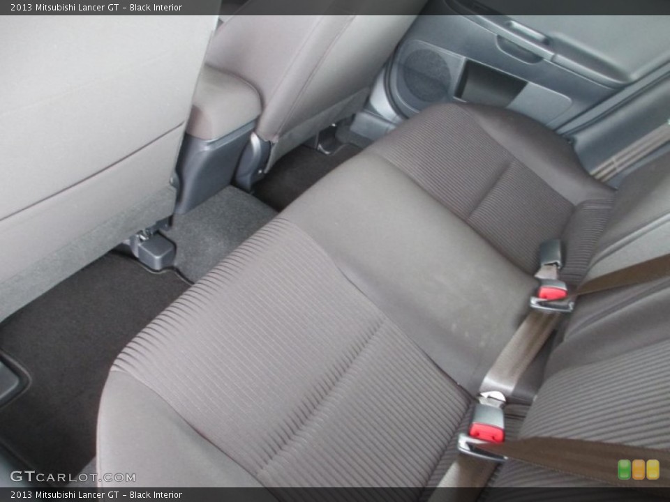 Black Interior Rear Seat for the 2013 Mitsubishi Lancer GT #81556128