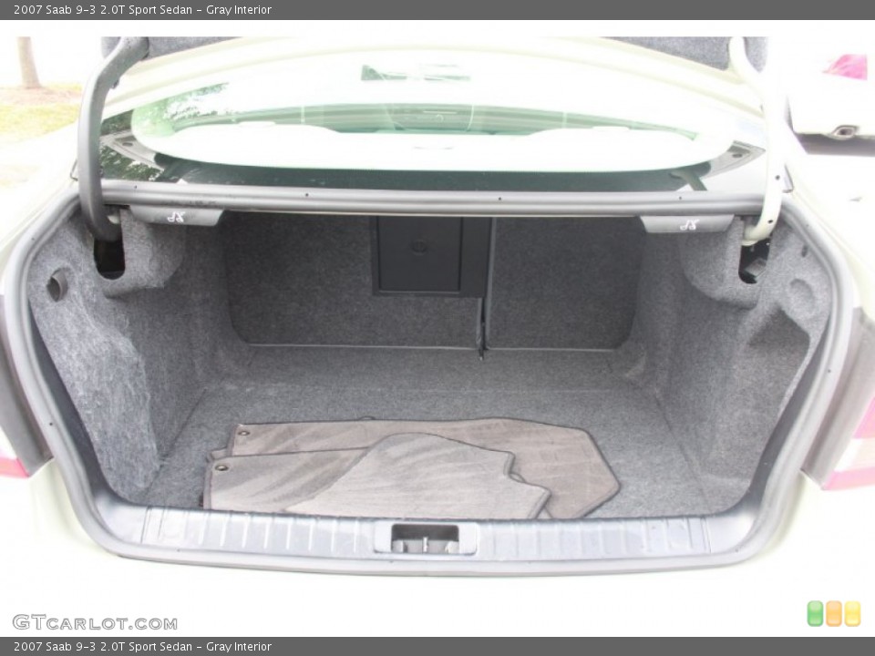 Gray Interior Trunk for the 2007 Saab 9-3 2.0T Sport Sedan #81556244