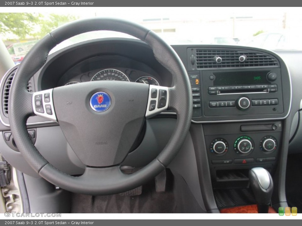 Gray Interior Dashboard for the 2007 Saab 9-3 2.0T Sport Sedan #81556260