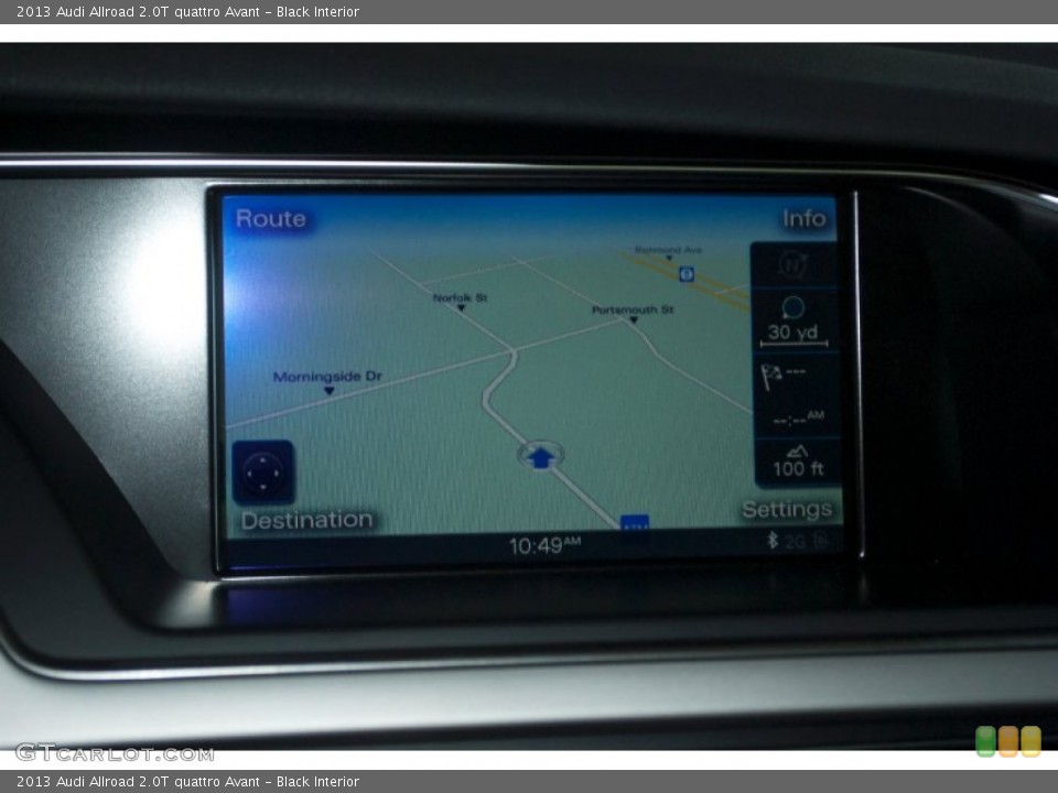 Black Interior Navigation for the 2013 Audi Allroad 2.0T quattro Avant #81556547